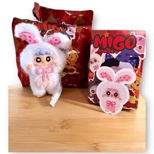 MIGO Bunny Plush Blind Box Bunny Figure Opened Confirmed